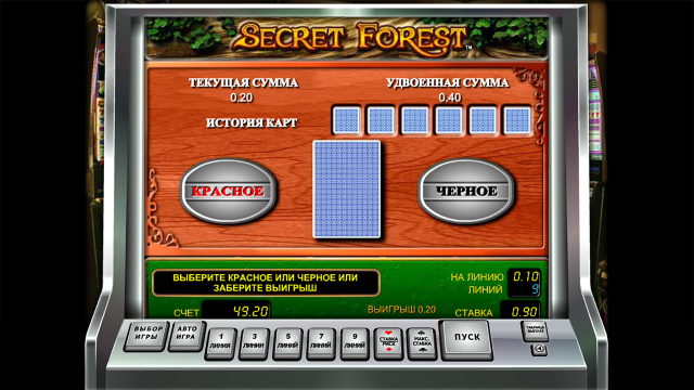Характеристики слота Secret Forest 7