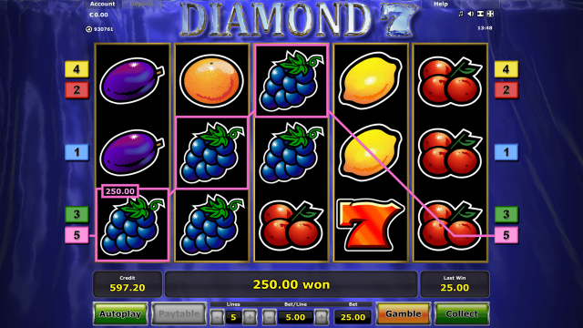 Бонусная игра Diamond 7 9