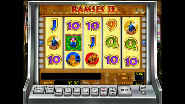 Бонусная игра Ramses II 4