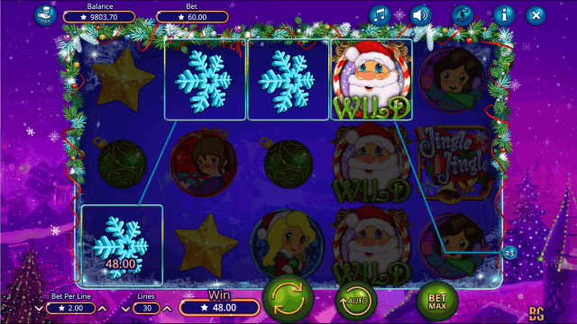 Игровой интерфейс Jingle Jingle 7