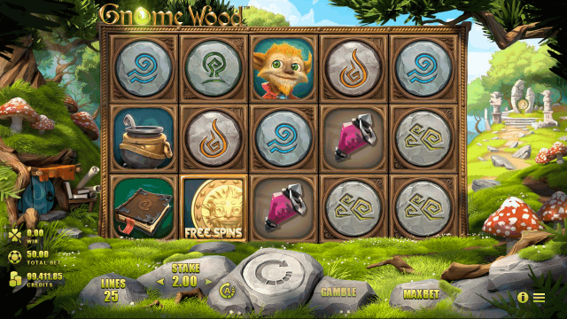 Игровой интерфейс Gnome Wood 10