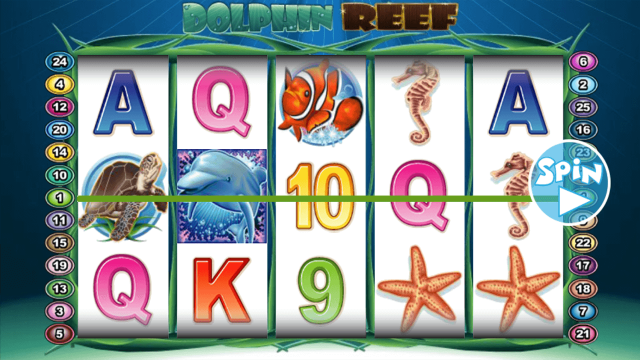 Бонусная игра Dolphin Reef 7