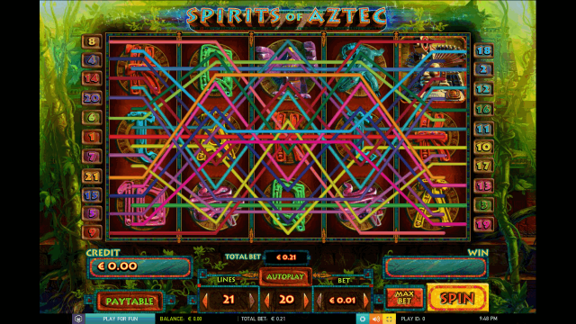Бонусная игра Spirits Of Aztec 6