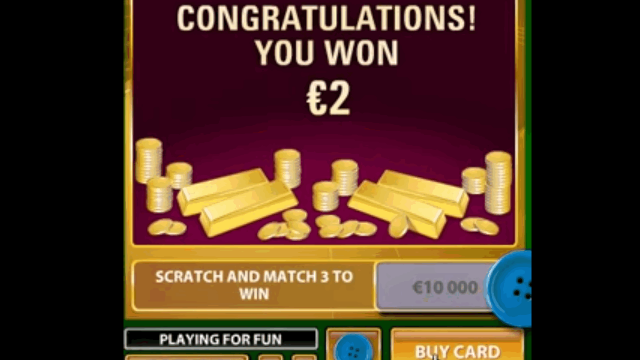 Бонусная игра 7 Gold Scratch 2